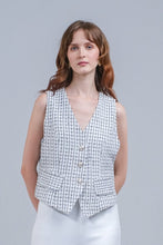 Load image into Gallery viewer, Asiro Revery Vest Tweed Atasan Wanita
