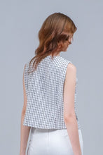 Load image into Gallery viewer, Asiro Revery Vest Tweed Atasan Wanita
