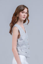 Load image into Gallery viewer, Asiro Revery Vest Tweed Atasan Wanita
