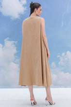 Load image into Gallery viewer, Asiro Bianca Linen Dress Wanita
