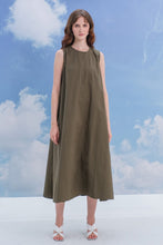 Load image into Gallery viewer, Asiro Bianca Linen Dress Wanita
