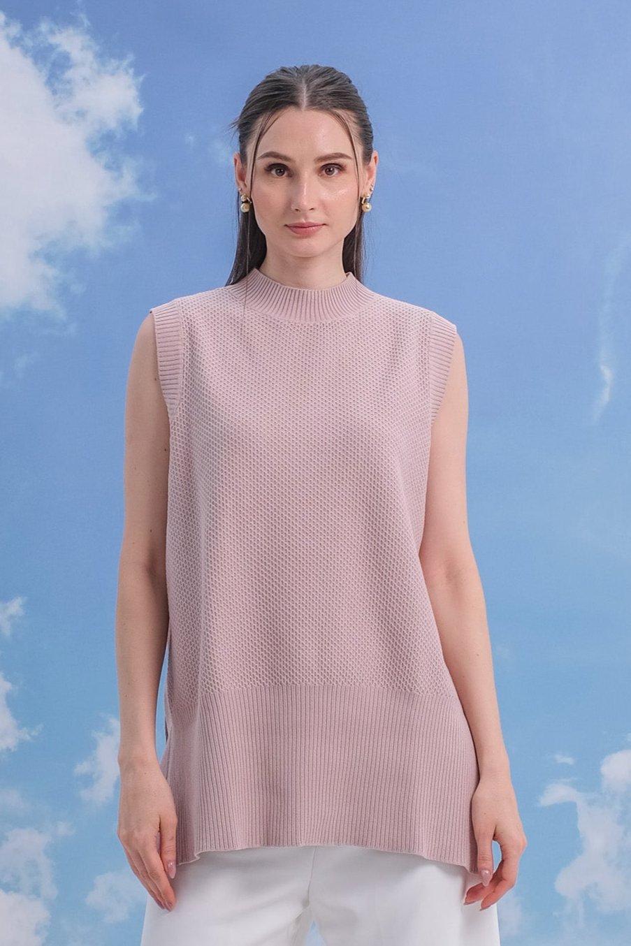 Asiro Emely Knitted Blouse Atasan Wanita