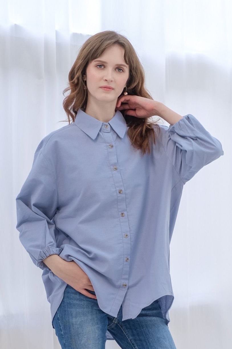 Asiro Kerry Top Linen Atasan Wanita