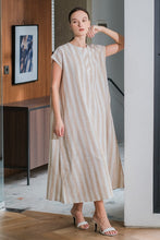 Load image into Gallery viewer, Asiro Rekha Dress Linen Dress Wanita
