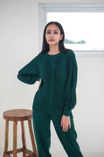 Load image into Gallery viewer, Gail Knitted Outerwear Emerald Green
