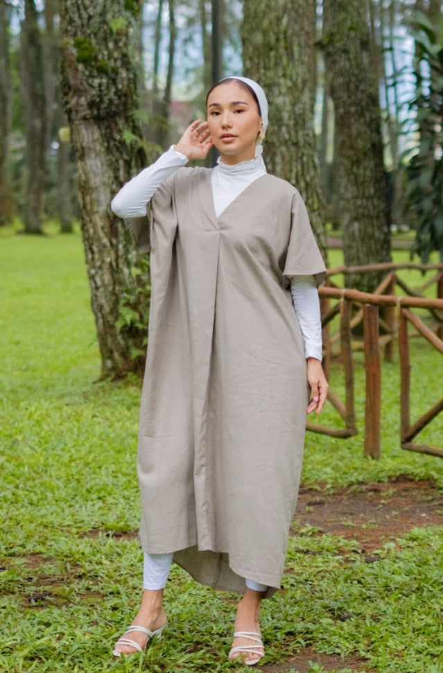 Fayza Linen Dress