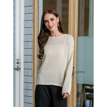 Load image into Gallery viewer, Asiro Aleya Top Knitted Outerwear Pakaian Atasan Wanita
