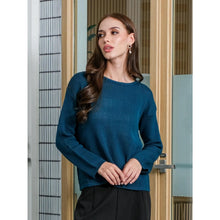 Load image into Gallery viewer, Asiro Aleya Top Knitted Outerwear Pakaian Atasan Wanita
