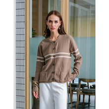 Load image into Gallery viewer, Asiro Zoe Top Knitted Outerwear Pakaian Atasan Wanita
