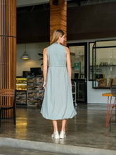 Load image into Gallery viewer, Asiro Sifa Dress Poly Cotton Gaun Tanpa Lengan Pakaian Wanita
