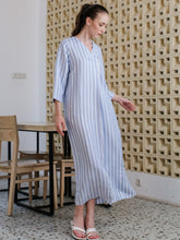 Load image into Gallery viewer, Asiro Agnia Linen Dress Gaun Wanita
