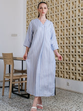 Load image into Gallery viewer, Asiro Agnia Linen Dress Gaun Wanita
