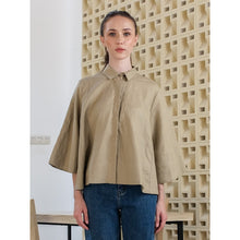 Load image into Gallery viewer, Asiro Kyo Linen Blouse Kemeja Atasan Wanita
