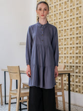 Load image into Gallery viewer, Asiro Irene Top Linen Dress Gaun Wanita
