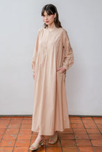 Load image into Gallery viewer, Asiro Naula Linen Dress Gaun Gamis Panjang Wanita
