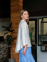 Load image into Gallery viewer, Asiro Una Linen Blouse Pakaian Atasan Wanita Lengan Panjang
