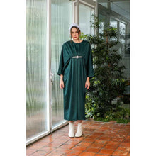Load image into Gallery viewer, Asiro Samara Cotton Flowy Dress Gaun Gamis Panjang Lembut Katun Wanita
