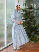 Load image into Gallery viewer, Asiro Humaira Cotton Flowy Dress Gaun Gamis Panjang Lembut Katun Wanita
