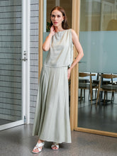 Load image into Gallery viewer, Asiro Piper One Set Poly Cotton Set Pakaian Wanita Tanpa Lengan
