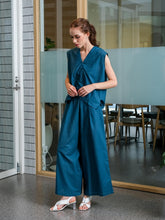 Load image into Gallery viewer, Asiro Blaze One Set Linen Set Pakaian Wanita Tanpa Lengan
