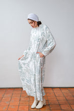 Load image into Gallery viewer, Asiro Naula Linen Dress Gaun Gamis Panjang Wanita
