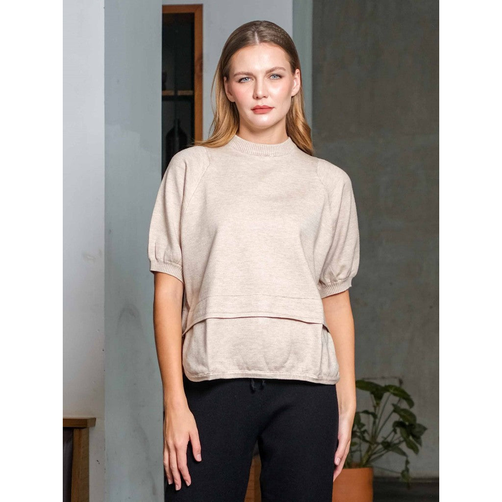 Asiro Amara Knitt Blouse Atasan Wanita