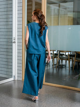 Load image into Gallery viewer, Asiro Blaze One Set Linen Set Pakaian Wanita Tanpa Lengan
