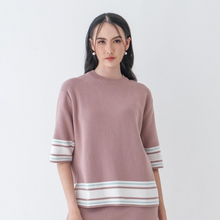 Load image into Gallery viewer, Asiro Helma Knitted Blouse Jemy Knitted Pants Sets Wanita
