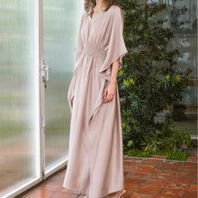 Load image into Gallery viewer, Asiro Humaira Cotton Flowy Dress Gaun Gamis Panjang Lembut Katun Wanita
