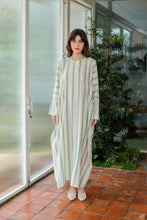 Load image into Gallery viewer, Asiro Ermina Linen Dress Gaun Gamis Panjang Wanita
