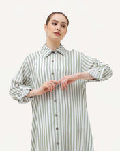 Load image into Gallery viewer, Krysta Linen Dress Green
