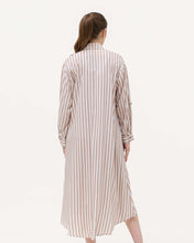 Load image into Gallery viewer, Krysta Linen Dress Mocca
