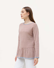 Load image into Gallery viewer, Sabina Knitted Blouse Sand
