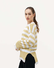 Load image into Gallery viewer, Winata Knitted Outerwear Yellow
