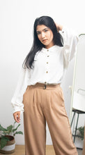 Load image into Gallery viewer, Livy Crinkle Blouse White
