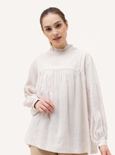 Load image into Gallery viewer, Keyla Rayon Blouse Cream
