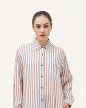 Load image into Gallery viewer, Krysta Linen Dress Mocca
