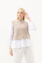 Load image into Gallery viewer, Michele Cotton Blouse Sand
