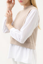 Load image into Gallery viewer, Michele Cotton Blouse Sand
