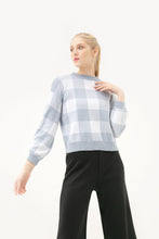 Load image into Gallery viewer, Ricela Knitted Blouse Cerulean
