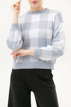 Load image into Gallery viewer, Ricela Knitted Blouse Cerulean
