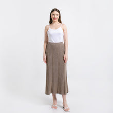 Load image into Gallery viewer, Ivanka Knitted Skirt Mocca
