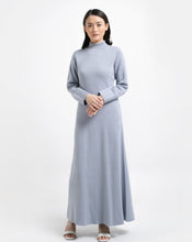 Load image into Gallery viewer, Rowena Knitted Dress Cerulean
