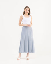 Load image into Gallery viewer, Elvina Knitted Skirt Cerulean
