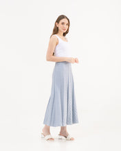 Load image into Gallery viewer, Elvina Knitted Skirt Cerulean
