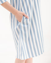Load image into Gallery viewer, Kensie Cotton Dress Cerulean
