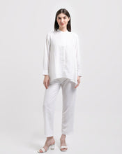 Load image into Gallery viewer, Cotton Set Oriel Blouse Byan Pants White
