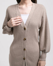 Load image into Gallery viewer, Natasha Knitted Outerwear Mocca
