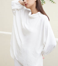 Load image into Gallery viewer, Viona Crinkle Blouse Jemima Pants White
