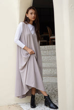 Load image into Gallery viewer, Sassy Dress Grey
